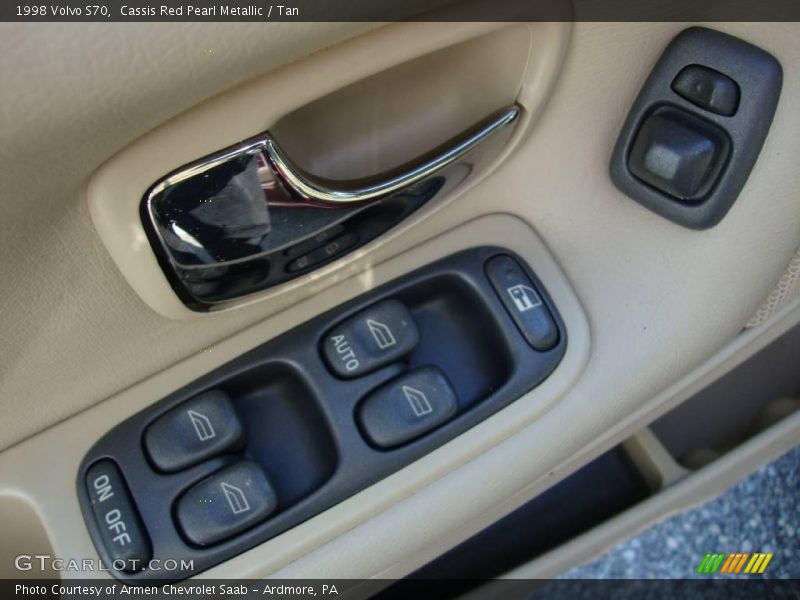 Cassis Red Pearl Metallic / Tan 1998 Volvo S70