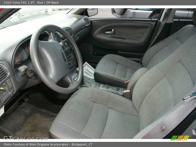 Red / Off Black 2000 Volvo S40 1.9T