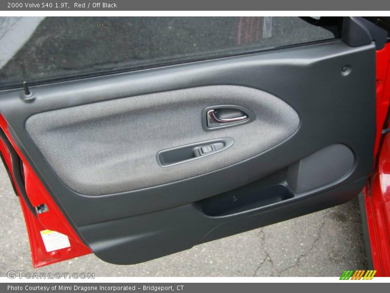 Red / Off Black 2000 Volvo S40 1.9T