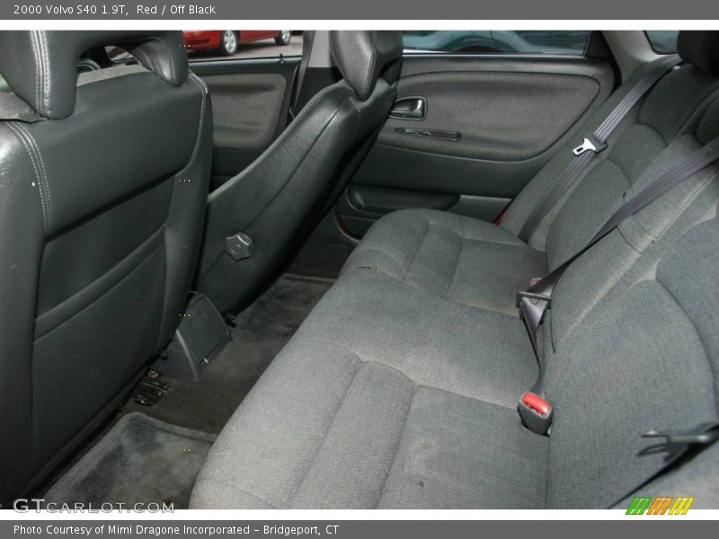 Red / Off Black 2000 Volvo S40 1.9T