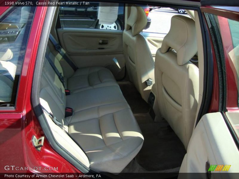 Cassis Red Pearl Metallic / Tan 1998 Volvo S70