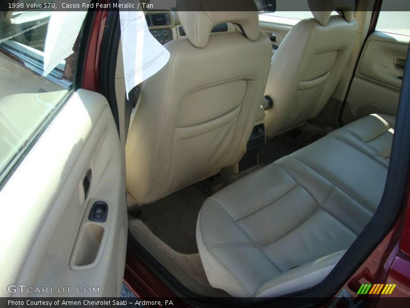 Cassis Red Pearl Metallic / Tan 1998 Volvo S70
