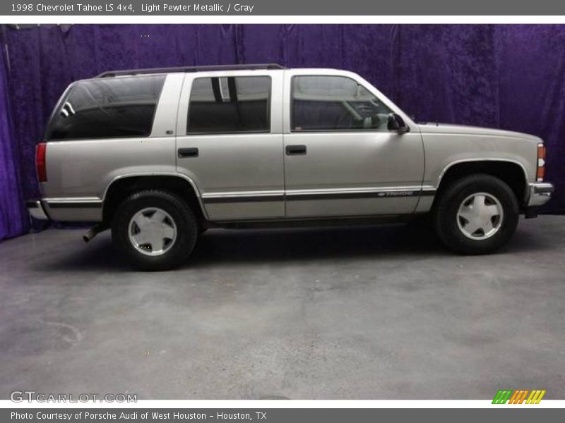 Light Pewter Metallic / Gray 1998 Chevrolet Tahoe LS 4x4
