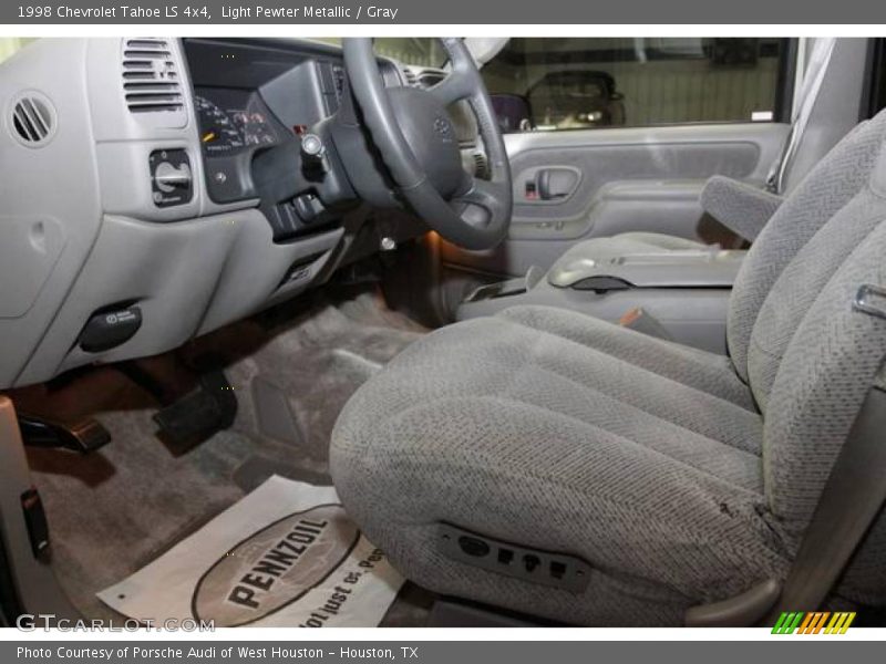 Light Pewter Metallic / Gray 1998 Chevrolet Tahoe LS 4x4