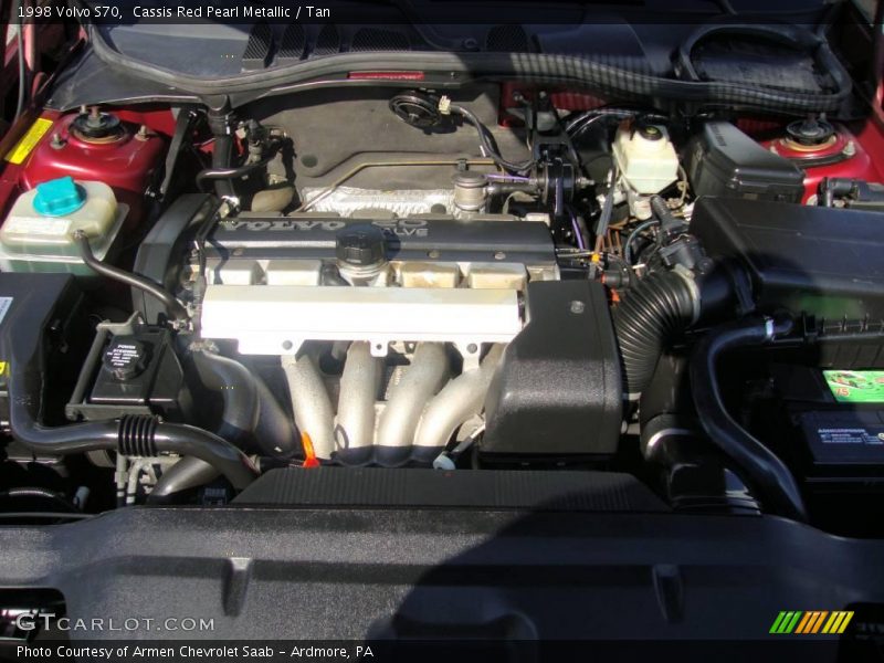 Cassis Red Pearl Metallic / Tan 1998 Volvo S70
