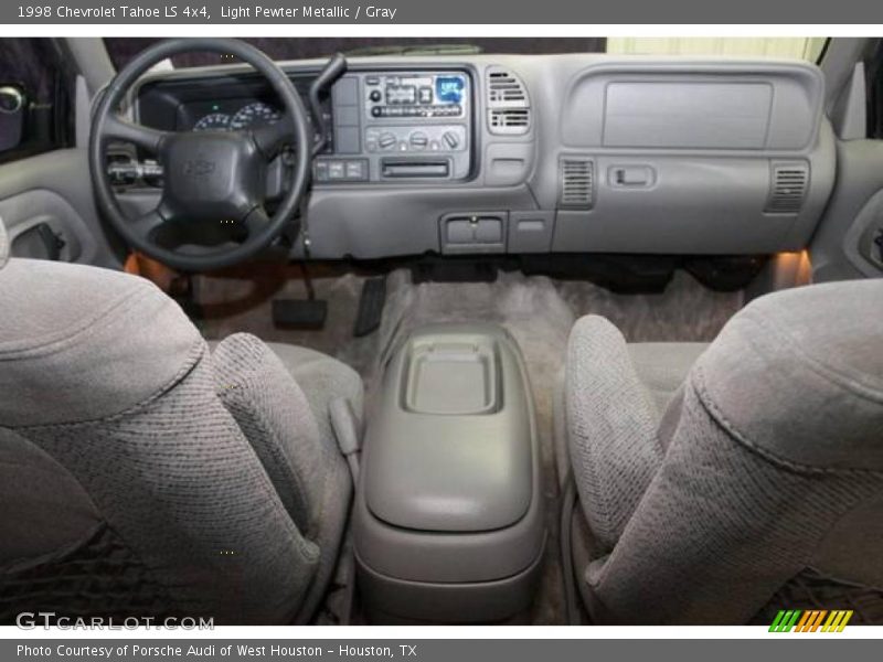 Light Pewter Metallic / Gray 1998 Chevrolet Tahoe LS 4x4