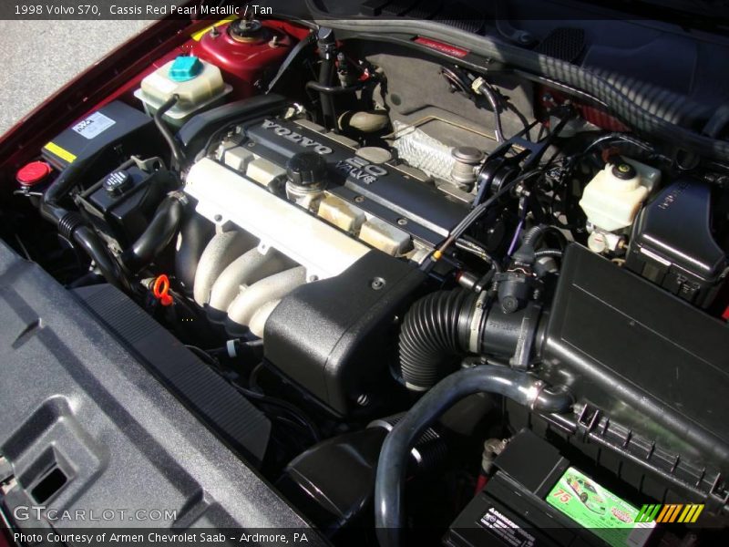 Cassis Red Pearl Metallic / Tan 1998 Volvo S70