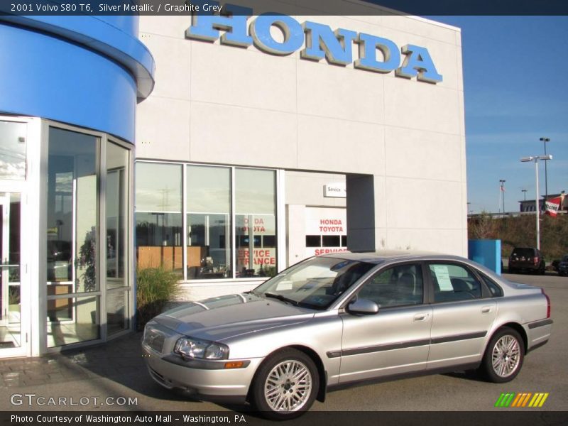 Silver Metallic / Graphite Grey 2001 Volvo S80 T6