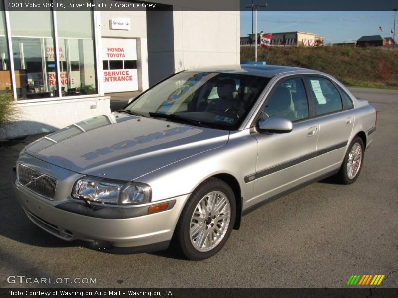 Silver Metallic / Graphite Grey 2001 Volvo S80 T6
