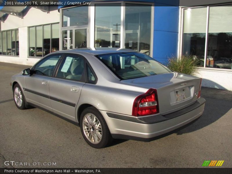 Silver Metallic / Graphite Grey 2001 Volvo S80 T6