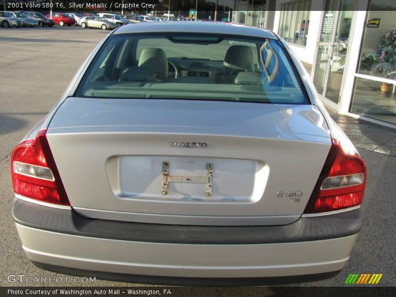 Silver Metallic / Graphite Grey 2001 Volvo S80 T6