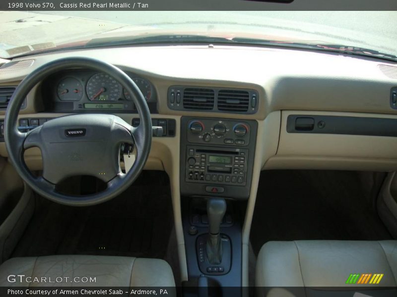 Cassis Red Pearl Metallic / Tan 1998 Volvo S70