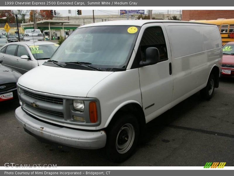 Summit White / Medium Gray 1999 Chevrolet Express 2500 Extended Cargo