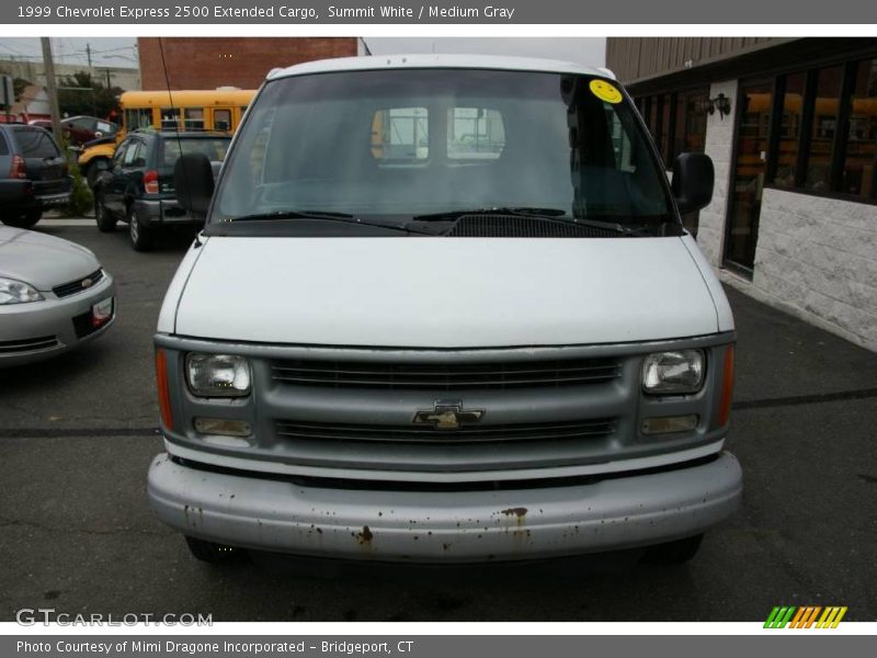 Summit White / Medium Gray 1999 Chevrolet Express 2500 Extended Cargo