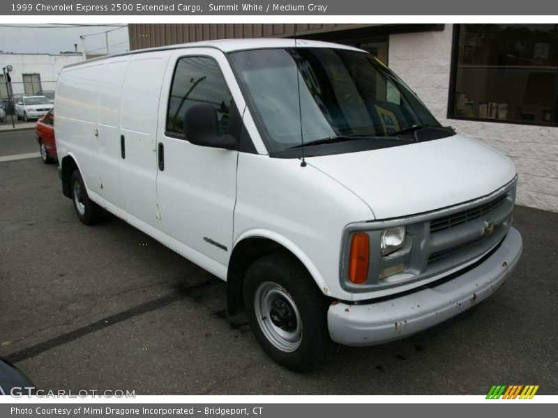 Summit White / Medium Gray 1999 Chevrolet Express 2500 Extended Cargo