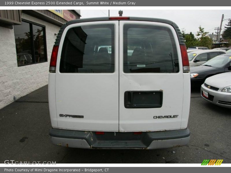 Summit White / Medium Gray 1999 Chevrolet Express 2500 Extended Cargo