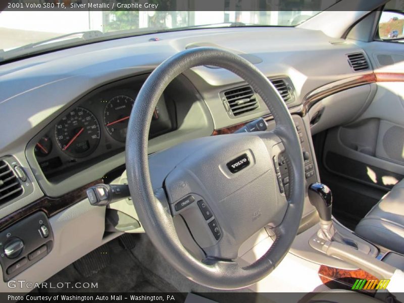 Silver Metallic / Graphite Grey 2001 Volvo S80 T6
