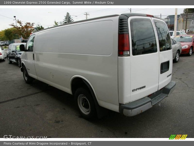 Summit White / Medium Gray 1999 Chevrolet Express 2500 Extended Cargo