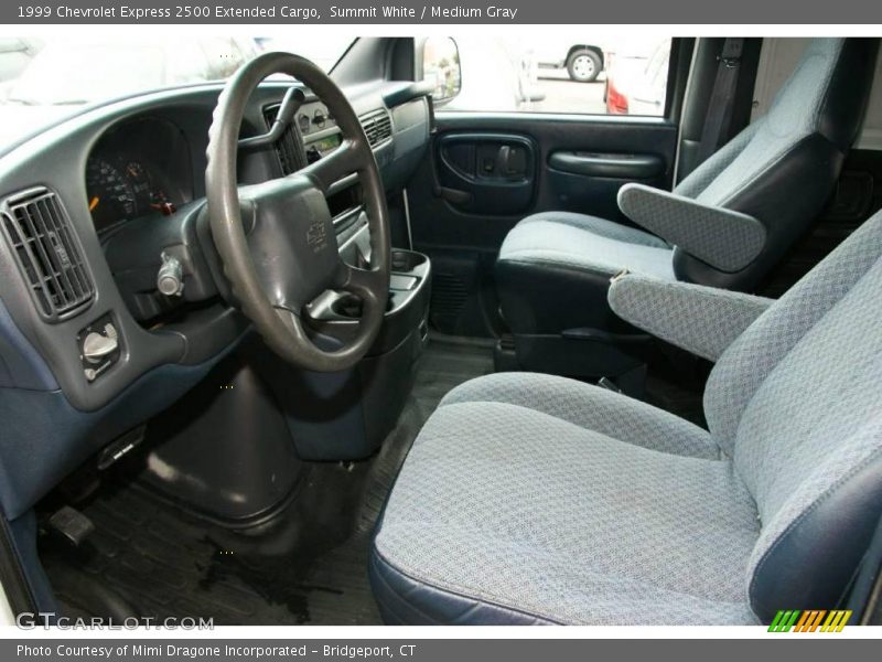 Summit White / Medium Gray 1999 Chevrolet Express 2500 Extended Cargo