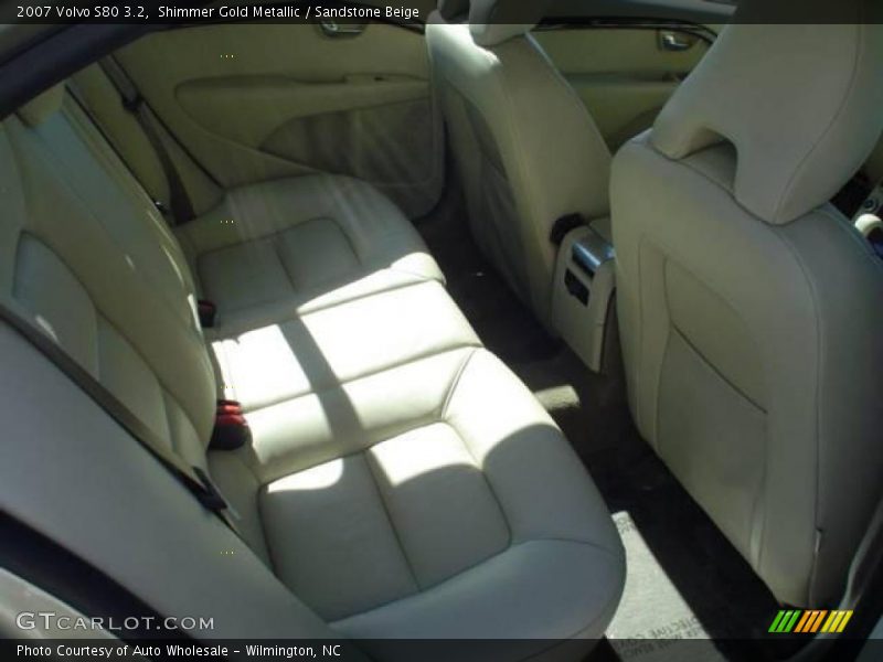 Shimmer Gold Metallic / Sandstone Beige 2007 Volvo S80 3.2