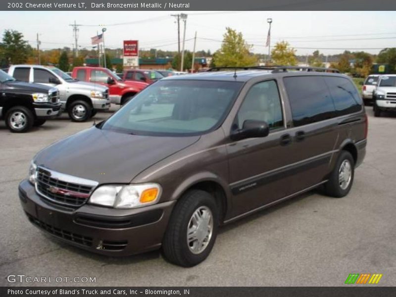 Dark Bronzemist Metallic / Neutral 2002 Chevrolet Venture LT