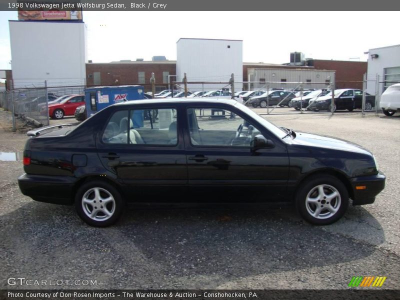 Black / Grey 1998 Volkswagen Jetta Wolfsburg Sedan