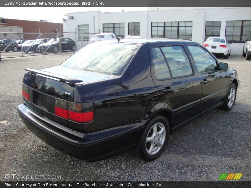 Black / Grey 1998 Volkswagen Jetta Wolfsburg Sedan