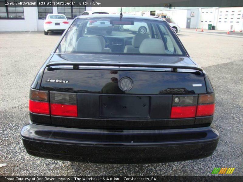 Black / Grey 1998 Volkswagen Jetta Wolfsburg Sedan