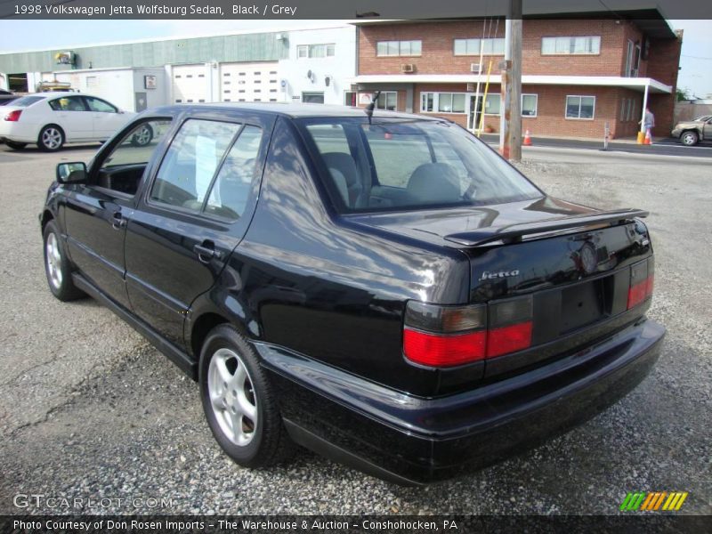 Black / Grey 1998 Volkswagen Jetta Wolfsburg Sedan