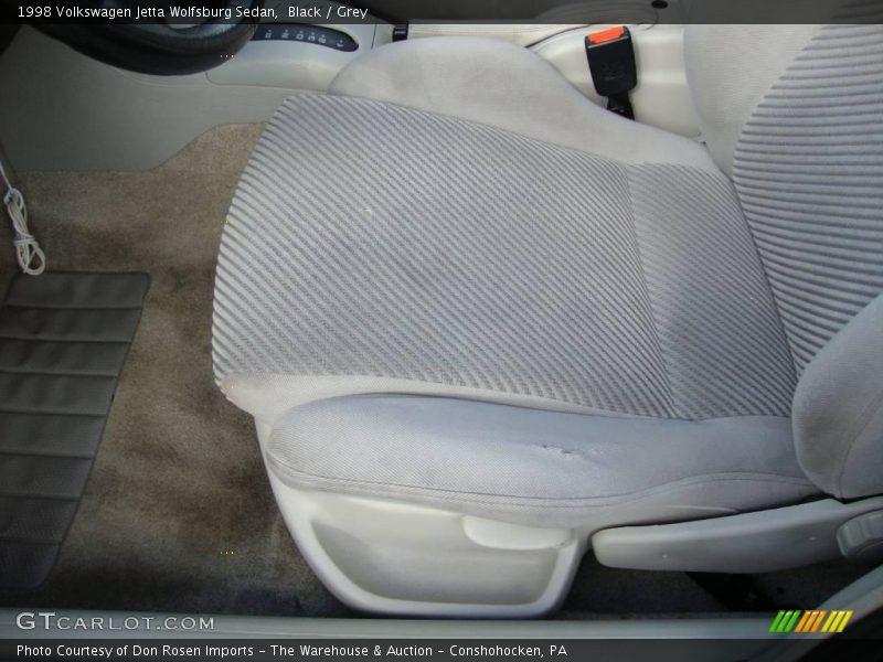 Black / Grey 1998 Volkswagen Jetta Wolfsburg Sedan