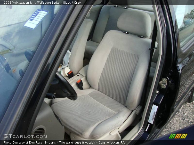 Black / Grey 1998 Volkswagen Jetta Wolfsburg Sedan