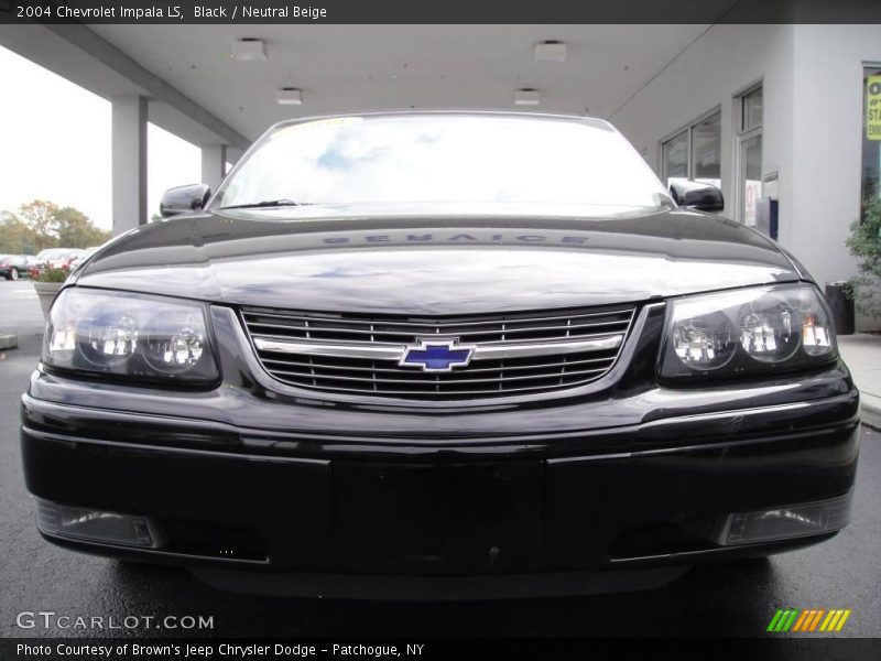 Black / Neutral Beige 2004 Chevrolet Impala LS