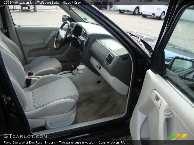 Black / Grey 1998 Volkswagen Jetta Wolfsburg Sedan