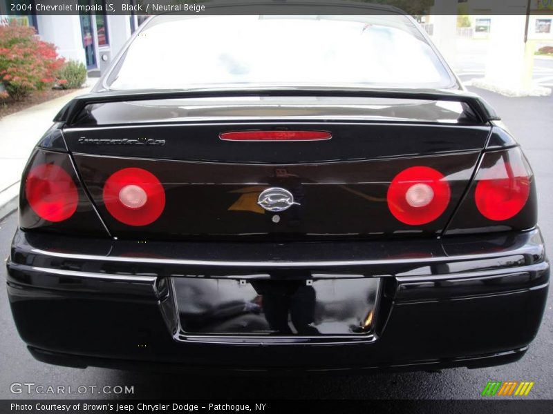 Black / Neutral Beige 2004 Chevrolet Impala LS