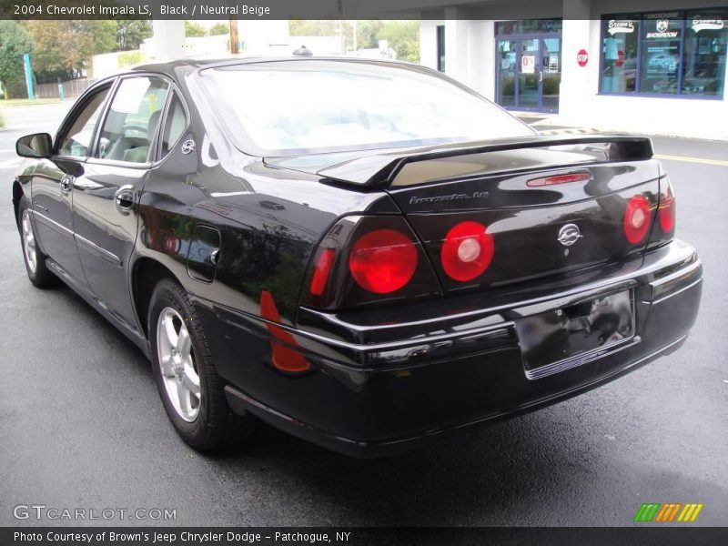 Black / Neutral Beige 2004 Chevrolet Impala LS