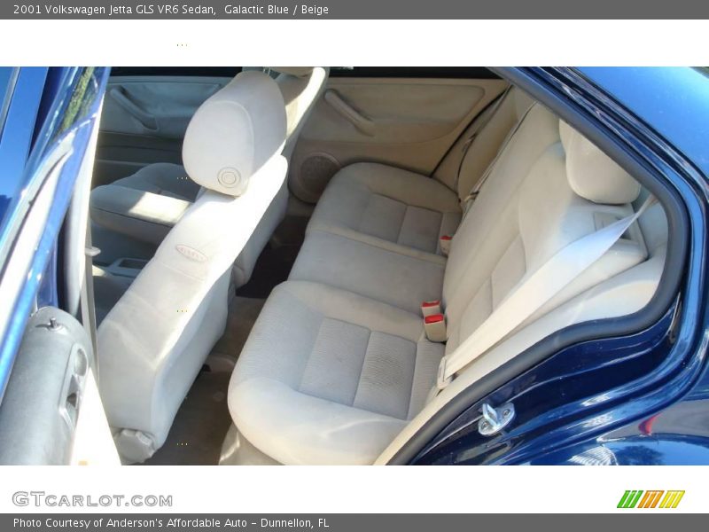 Galactic Blue / Beige 2001 Volkswagen Jetta GLS VR6 Sedan