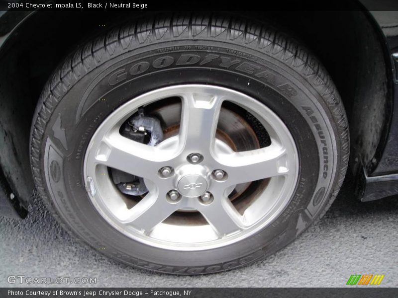 Black / Neutral Beige 2004 Chevrolet Impala LS