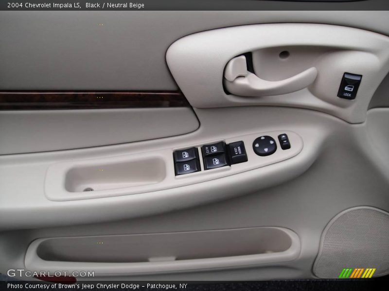 Black / Neutral Beige 2004 Chevrolet Impala LS