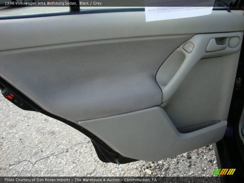 Black / Grey 1998 Volkswagen Jetta Wolfsburg Sedan