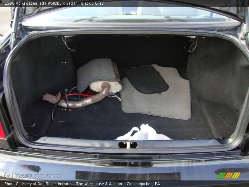 Black / Grey 1998 Volkswagen Jetta Wolfsburg Sedan
