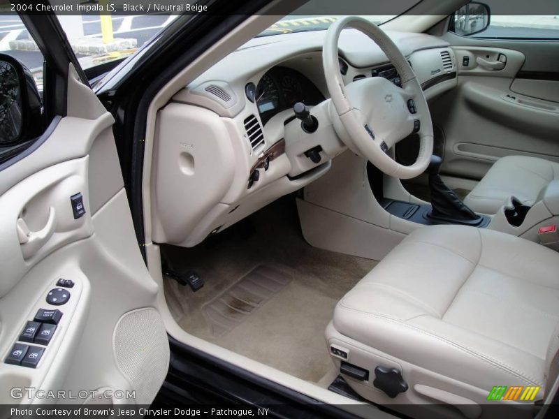 Black / Neutral Beige 2004 Chevrolet Impala LS
