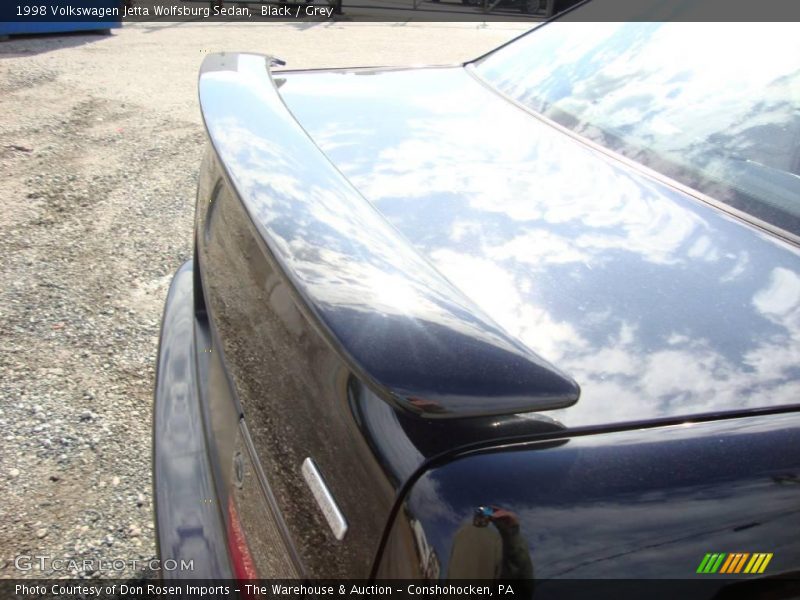 Black / Grey 1998 Volkswagen Jetta Wolfsburg Sedan