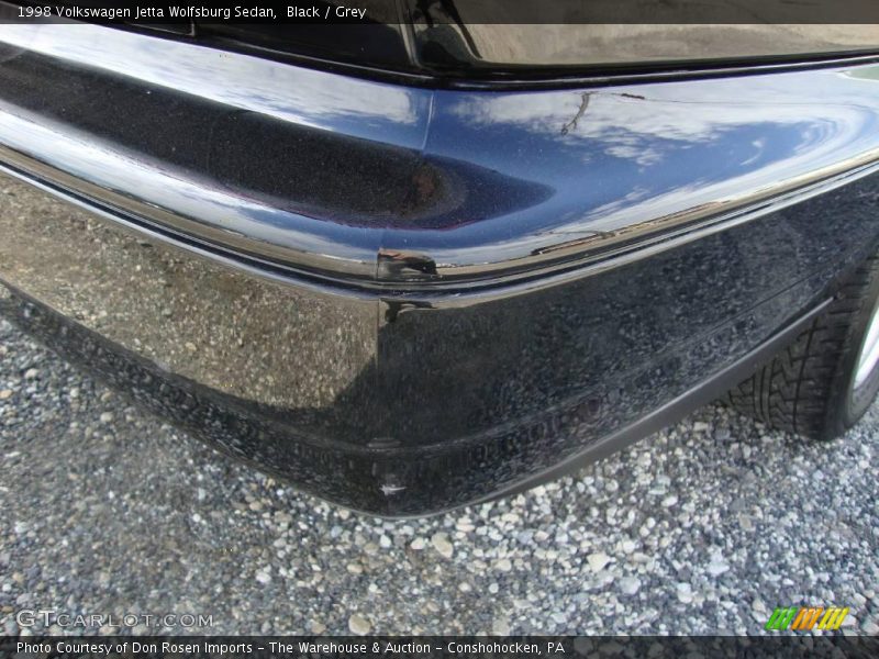 Black / Grey 1998 Volkswagen Jetta Wolfsburg Sedan