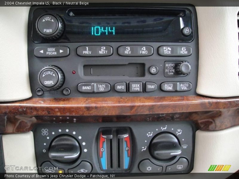 Black / Neutral Beige 2004 Chevrolet Impala LS