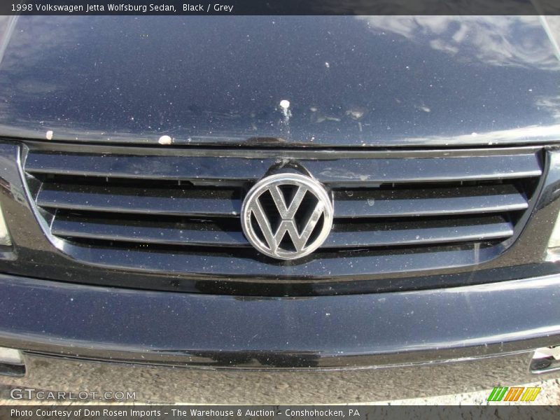 Black / Grey 1998 Volkswagen Jetta Wolfsburg Sedan