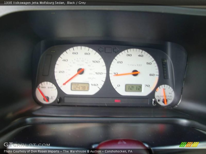 Black / Grey 1998 Volkswagen Jetta Wolfsburg Sedan