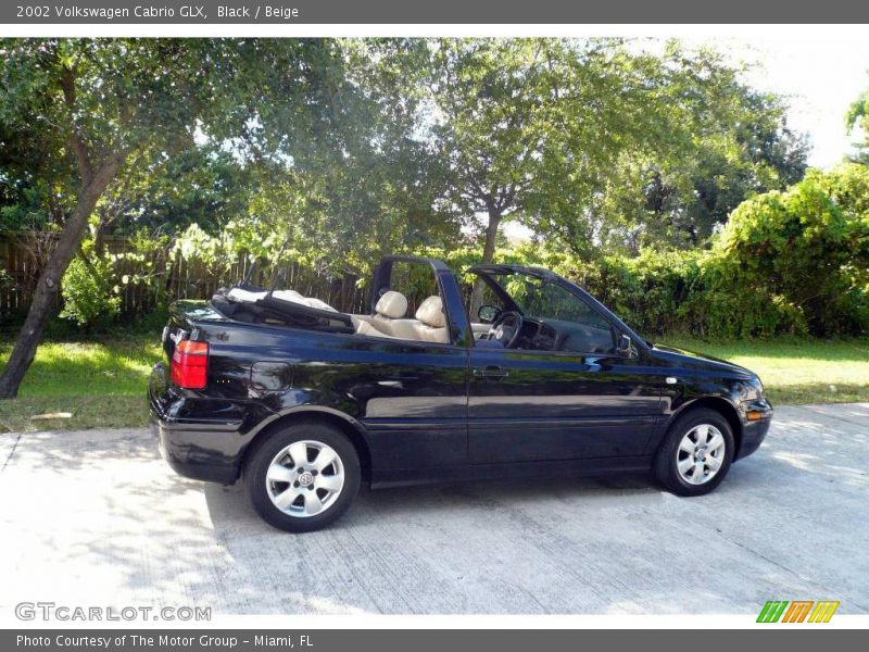 Black / Beige 2002 Volkswagen Cabrio GLX