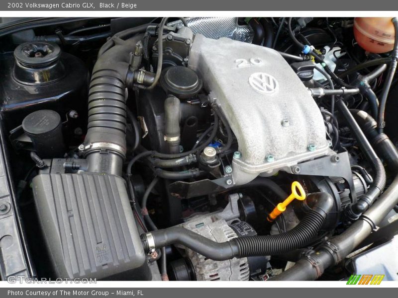 Black / Beige 2002 Volkswagen Cabrio GLX