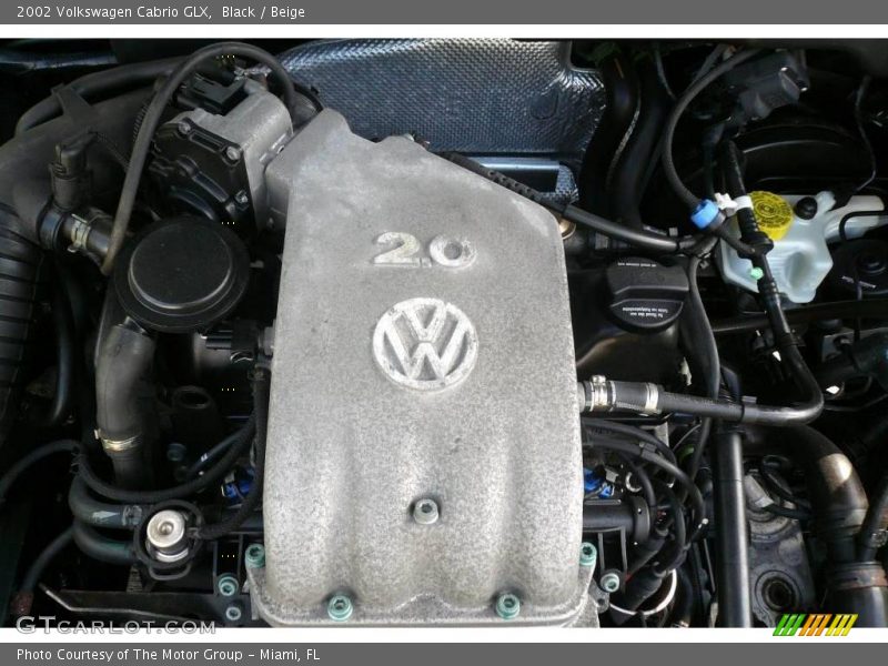 Black / Beige 2002 Volkswagen Cabrio GLX