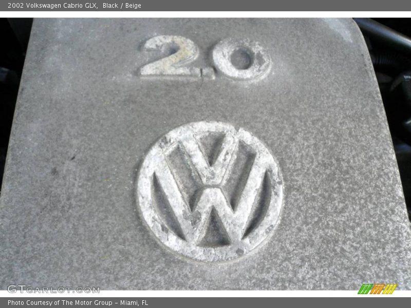 Black / Beige 2002 Volkswagen Cabrio GLX